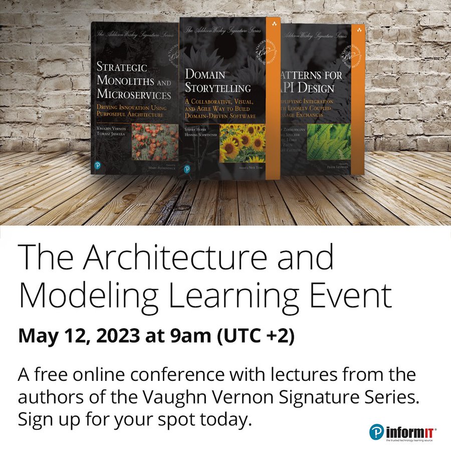 Notes from The Architecture and Modeling Learning Event — Vaughn Vernon Signature Series Live in Action