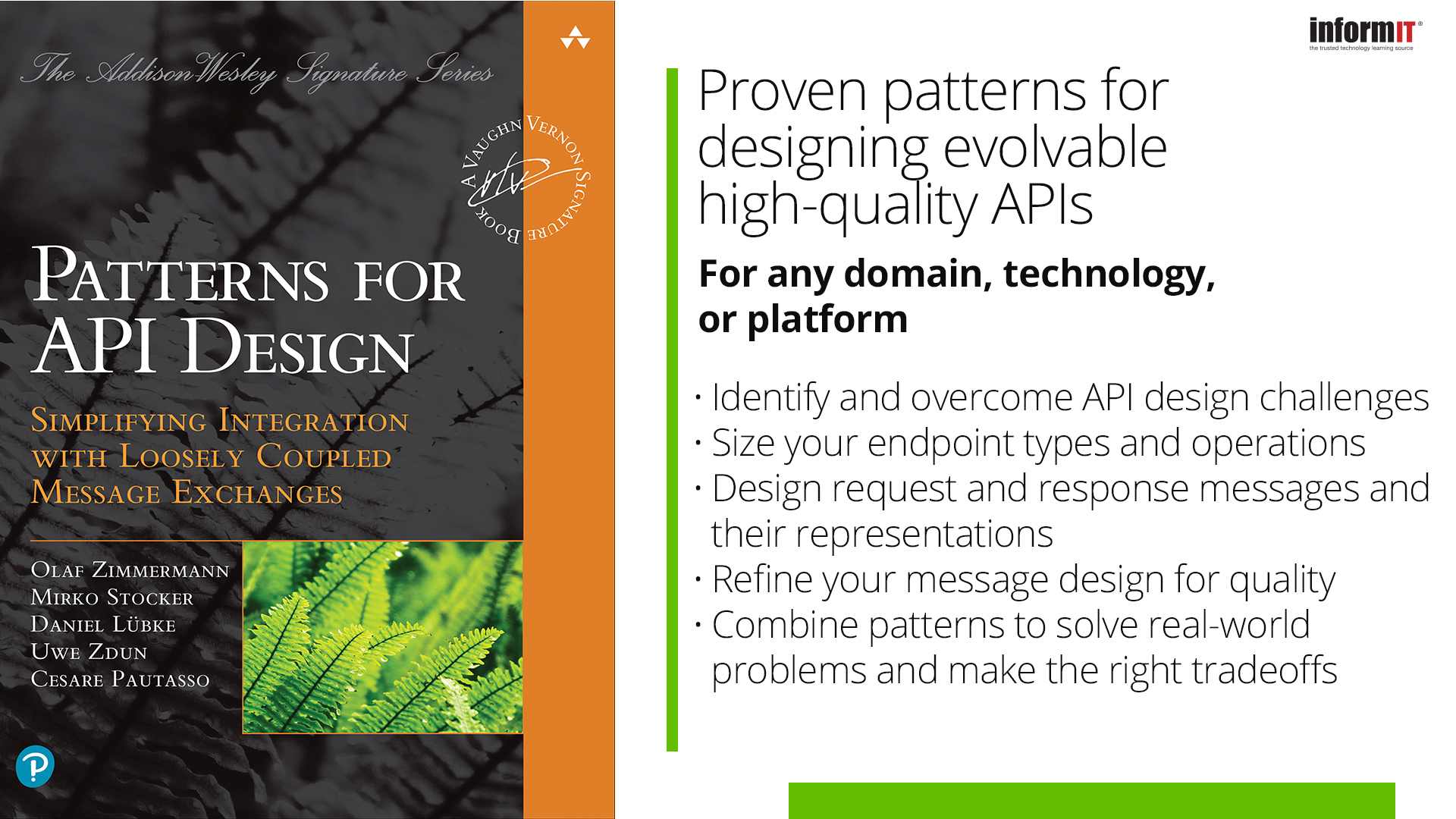 Patterns for API Design (Addison Wesley Professional)