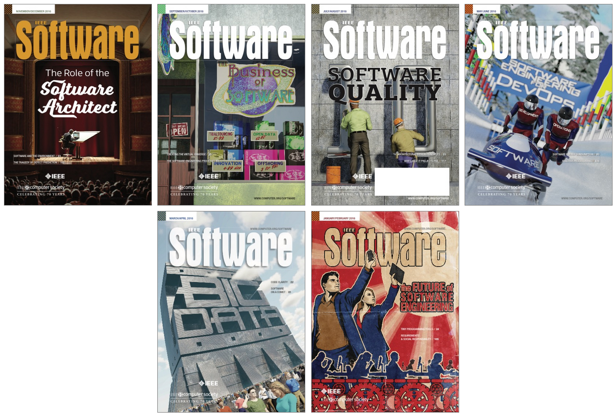 IEEE Software Covers 2016